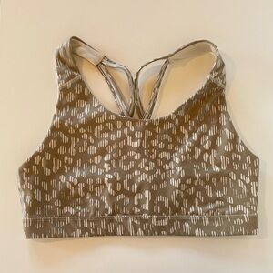 Old Navy Leopard Sports Bra (size: L)
